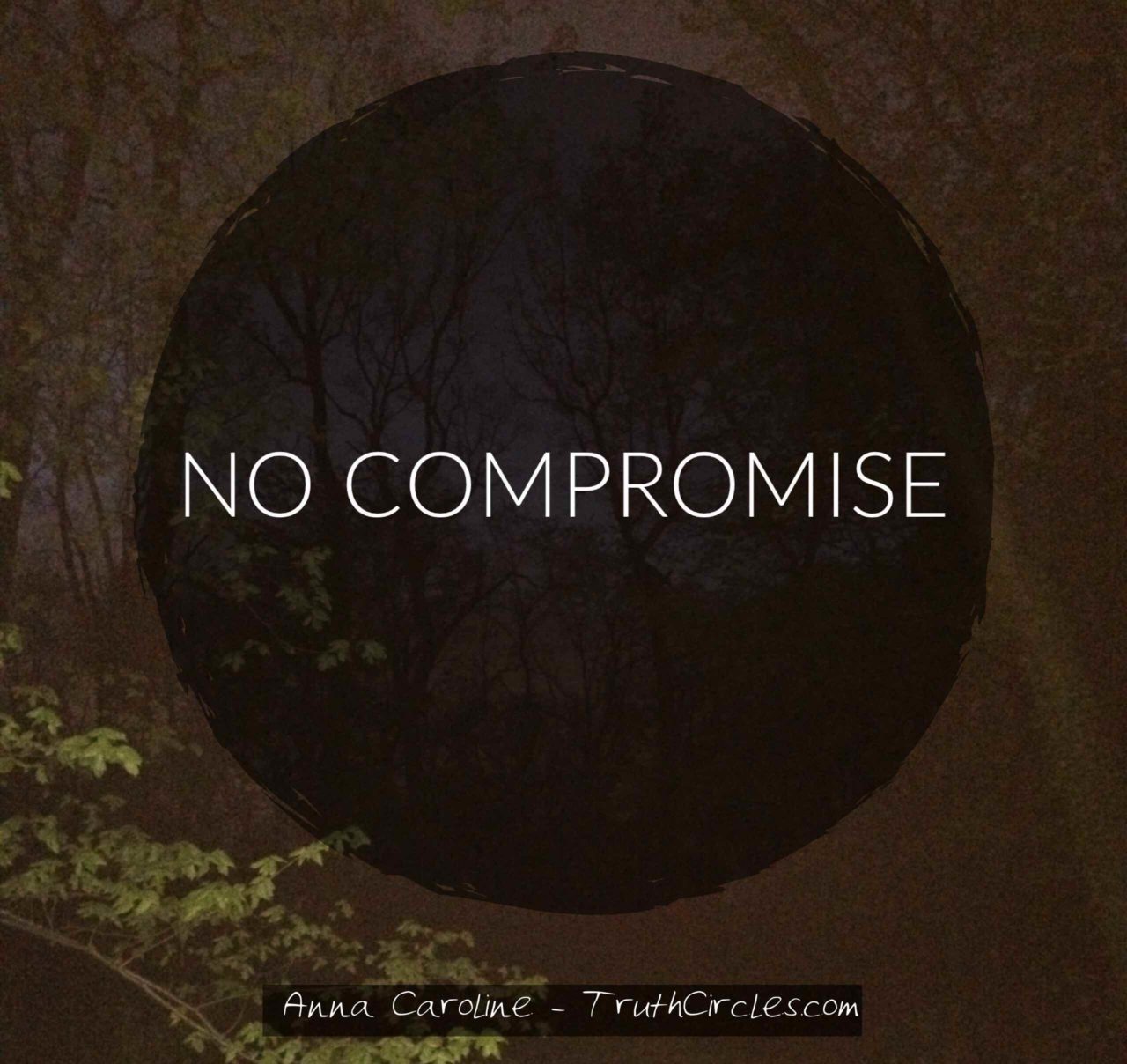 No Compromise  Truth Circles